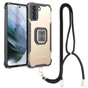 For Xiaomi Mi 11i 5G / Mi 11X / Poco F3 Aluminum Alloy + TPU Phone Case with Lanyard(Gold)