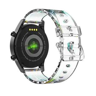 20mm Aurora Translucent Watch Band(Transparent)