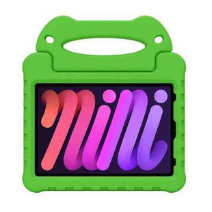 For iPad mini 6 EVA Tablet Case with Holder(Green)