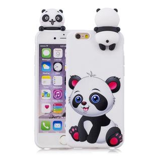 For iPhone 6 Shockproof Cartoon TPU Protective Case(Panda)