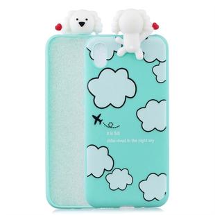 For Huawei Enjoy 8s Shockproof Cartoon TPU Protective Case(Clouds)