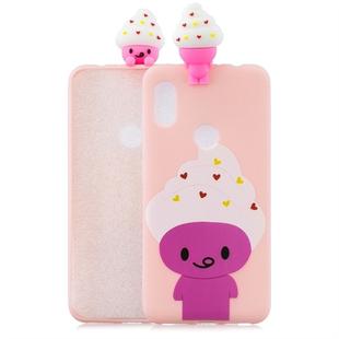 For Xiaomi Redmi Note 6 Shockproof Cartoon TPU Protective Case(Ice Cream)