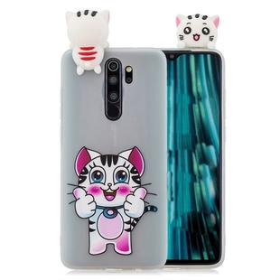 For Xiaomi Redmi Note 8 Pro Shockproof Cartoon TPU Protective Case(Cat)