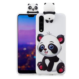 For Huawei P20 Shockproof Cartoon TPU Protective Case(Panda)
