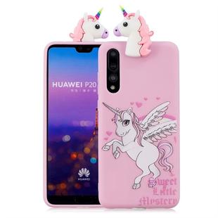 For Huawei P20 Pro Shockproof Cartoon TPU Protective Case(Unicorn)