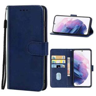 Leather Phone Case For Samsung Galaxy S21+ 5G(Blue)