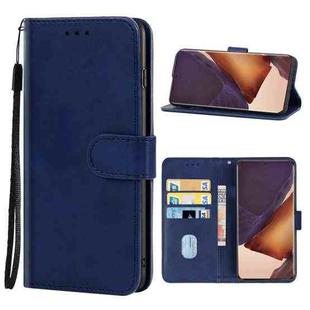 Leather Phone Case For Samsung Galaxy Note20 Ultra(Blue)