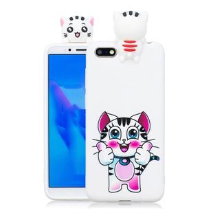 For Huawei Y5 (2018) Shockproof Cartoon TPU Protective Case(Cat)