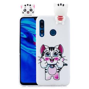 For Huawei Y7 (2019) Shockproof Cartoon TPU Protective Case(Cat)