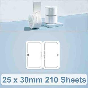 25 x 30mm 210 Sheets Thermal Printing Label Paper For NiiMbot D101 / D11(Precious Love)