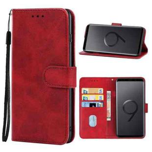 For Samsung Galaxy S9 Plus Leather Phone Case(Red)
