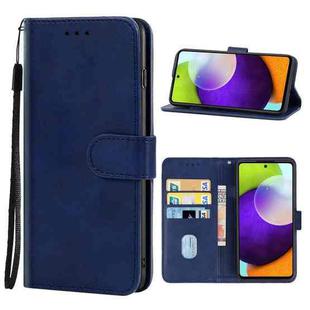 For Samsung Galaxy A52 4G / 5G Leather Phone Case(Blue)
