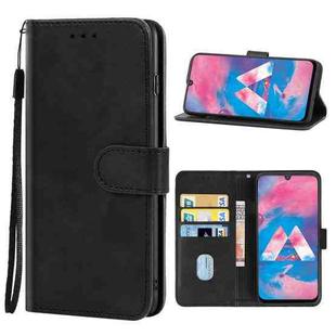 For Samsung Galaxy M30 / A40s Leather Phone Case(Black)