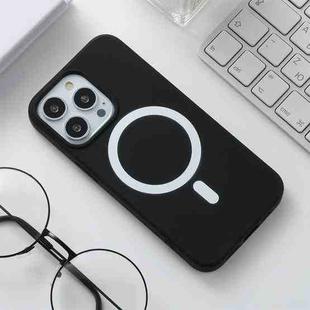 Silicone Magsafe Phone Case For iPhone 13 Pro Max(Black)