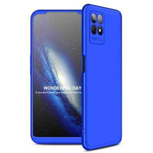 For OPPO Realme 8i GKK Three Stage Splicing Full Coverage PC Phone Case(Blue)