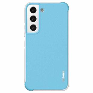 For Samsung Galaxy S22 5G wlons PC + TPU Shockproof Phone Case(Blue)