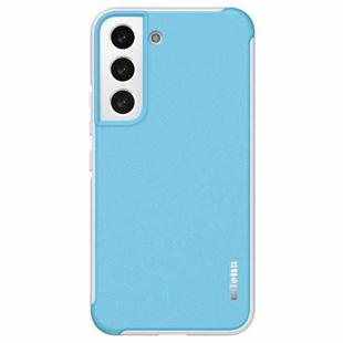 For Samsung Galaxy S22+ 5G wlons PC + TPU Shockproof Phone Case(Blue)