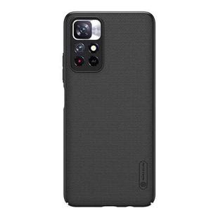 For Xiaomi Redmi Note 11 5G / 11T 5G / 11S 5G / Poco M4 Pro 5G NILLKIN Frosted PC Phone Case(Black)