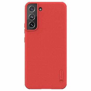 For Samsung Galaxy S22 5G NILLKIN Super Frosted Shield Pro PC + TPU Phone Case(Red)