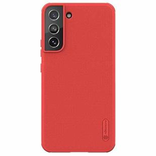 For Samsung Galaxy S22+ 5G NILLKIN Super Frosted Shield Pro PC + TPU Phone Case(Red)