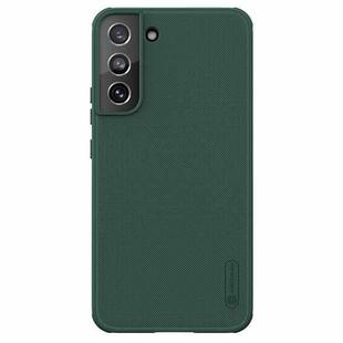 For Samsung Galaxy S22+ 5G NILLKIN Super Frosted Shield Pro PC + TPU Phone Case(Green)