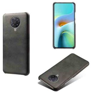 For Xiaomi Redmi K30 Pro Calf Texture PC + PU Phone Case(Black)