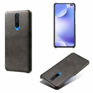 For Xiaomi Poco F2 Pro / Redmi K30 4G / K30i 5G / POCO X2 Calf Texture PC + PU Phone Case(Black)