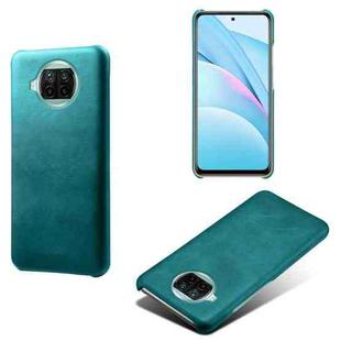 For Xiaomi Mi 10T Lite 5G Calf Texture PC + PU Phone Case(Green)