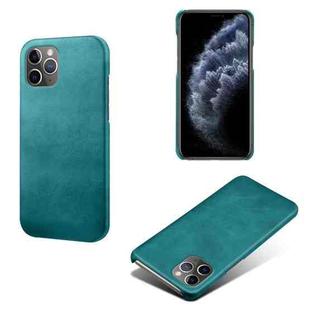 Calf Texture PC + PU Phone Case For iPhone 11 Pro Max(Green)