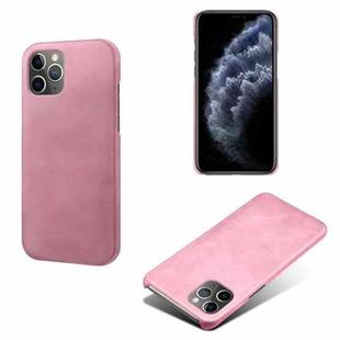 Calf Texture PC + PU Phone Case For iPhone 11 Pro(Pink)