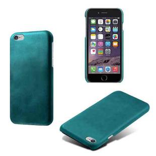 Calf Texture PC + PU Phone Case For iPhone 6 Plus & 6s Plus(Green)