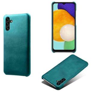 Calf Texture  PC + PU Phone Case For Samsung Galaxy A13 5G(Green)