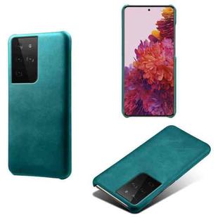 Calf Texture  PC + PU Phone Case For Samsung Galaxy S30 Ultra(Green)