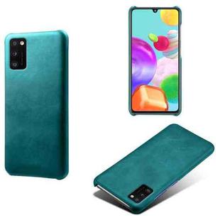 Calf Texture  PC + PU Phone Case For Samsung Galaxy A41(EU)(Green)
