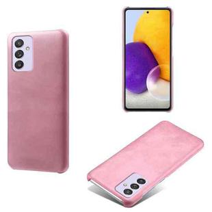 Calf Texture  PC + PU Phone Case For Samsung Galaxy A82 5G(Pink)