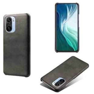 For Xiaomi Mi 11i 5G Calf Texture PC + PU Phone Case(Black)