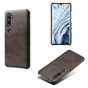 For Xiaomi Mi CC9 Pro / Mi Note 10 Pro / Mi Note 10 Calf Texture PC + PU Phone Case(Black)