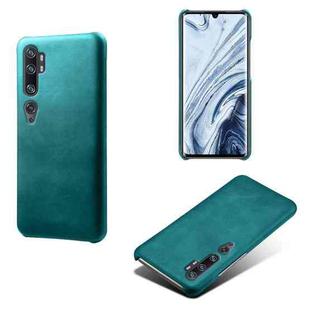 For Xiaomi Mi CC9 Pro / Mi Note 10 Pro / Mi Note 10 Calf Texture PC + PU Phone Case(Green)