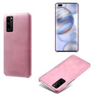 For Honor 30 Pro Calf Texture PC + PU Phone Case(Pink)