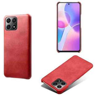 For Honor X30i Calf Texture PC + PU Phone Case(Red)