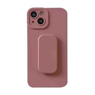For iPhone 13 mini TPU Phone Case with Holder (Pink)
