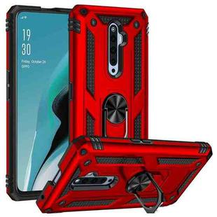 For OPPO Reno2 Z Shockproof TPU + PC Phone Case(Red)
