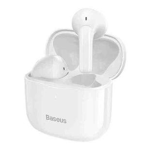 Baseus NGTW080002 Bowie Series E3 TWS Bluetooth Earphone with Charging Box, Support APP Positioning(White)