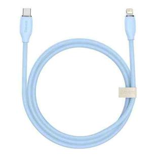 Baseus CAGD020003 Jelly Series 20W Type-C to 8 Pin Liquid Silicone Fast Charging Data Cable, Cable Length: 1.2m(Blue)