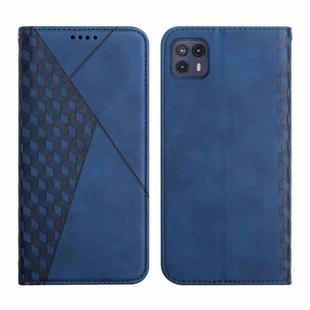 For Motorola Moto G50 5G Skin Feel Magnetic Leather Phone Case(Blue)