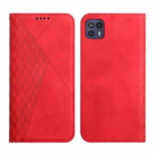 For Motorola Moto G50 5G Skin Feel Magnetic Leather Phone Case(Red)