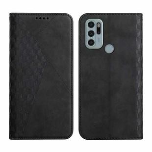 For Motorola Moto G60S Skin Feel Magnetic Leather Phone Case(Black)