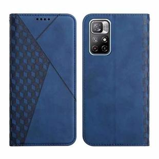 For Xiaomi Redmi Note 11 5G Skin Feel Magnetic Leather Phone Case(Blue)