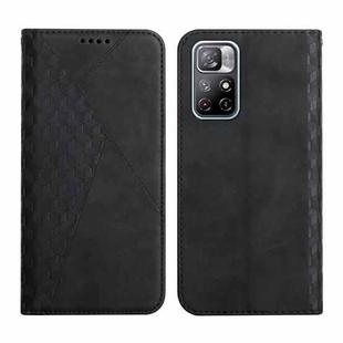 For Xiaomi Redmi Note 11 5G Skin Feel Magnetic Leather Phone Case(Black)