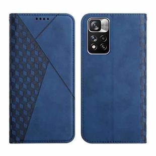 For Xiaomi Redmi Note 11 Pro 5G Skin Feel Magnetic Leather Phone Case(Blue)